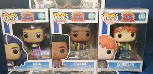 Funko Pop The Adventure of Captain Planet Wheeler 1328 Kwane 1325 Gaia 1293  - Picture 1 of 8