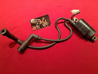 Honda CM400 T CM400 1981 OEM BOBINA DE ENCENDIDO BUJÍA bujías cables tapa  Foto 1 de 4