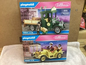 NEW PLAYMOBIL Victorian Dollhouse 70937 Cargo Truck & 70938 Car - Picture 1 of 6