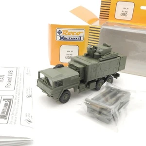 Roco Minitanks 1:87 650 MAN 3A Roland LVB Bundeswehr in confezione originale RR798 - Foto 1 di 2