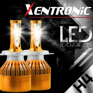 XENTRONIC 100W 12000lm LED Headlight H4 HB2 9003 Hi/low beams Bulbs 6000K CREE - Picture 1 of 12