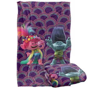 Trolls Cheer Up Silky Touch Super Soft Throw Blanket - Picture 1 of 8