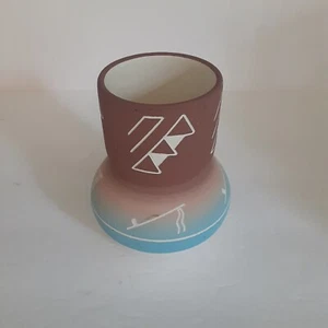 Red Elk Pottery Signed Vase Southwest Decor - Picture 1 of 5