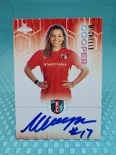 57/99 - 2023 NWSL Parkside Vol 1 Signature Series Michelle Cooper Red Hex #SS-MC