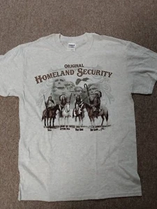 Original Tribal Security T Shirt Size Medium - Picture 1 of 2