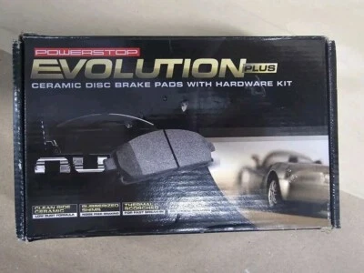 Pastillas de freno delanteras Power Stop 17-866, Z17 de cerámica con herrajes Foto 1 de 3