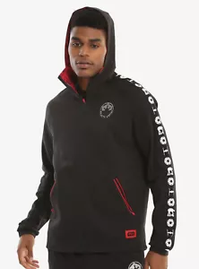Chaqueta Star Wars Empire Lounge negra con capucha con licencia Disney para hombre S y 2X - Imagen 1 de 7