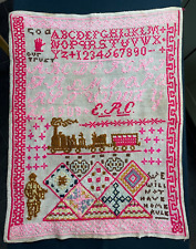 1909 dated Anti-Home Rule Textile Sampler Ulster Ireland Unionist Protest Carson