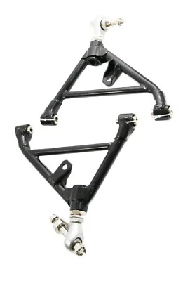 For 240SX 1989-1994 S13 1995-1998 S14 Rear Adj. Lower Control Arms BLACK — 第 1/4 张图片