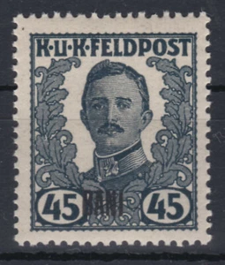 1918 No gastado en Rumania 45 Bani nuevo sin montar ** Estampillada sin montar o nunca montada n.o IX 140 €,-- - Imagen 1 de 2