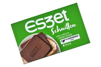 4 упаковки ESZET фундук шоколад ломтики хлеб тост спред 🍫 300 г всего - Изображение 1 из 2