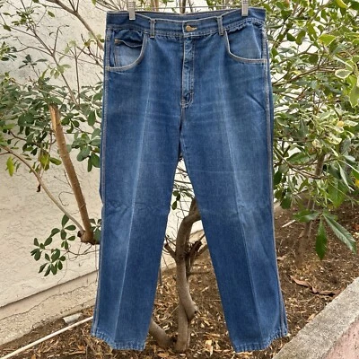 Jeans vintage años 90 graffiti bordados 38 (se adapta a 34x29) Foto 1 de 4