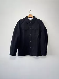 Chaqueta de camionero Comme Des Garcons AD2017 de nailon negra - Imagen 1 de 13