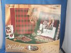 Holiday Memories Scrapbooking Kit 12” x 12” Fabric Covered Postbound Album - New