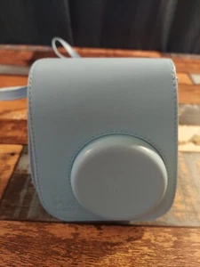 Fujifilm Instax Mini Camera Protective Shoulder Case Cover Blue - Picture 1 of 4