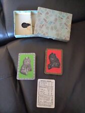 Vintage 2 Pack Of Cat Playing Cards