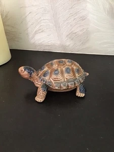 10 cm WADE Pottery Tortoise Lidded Trinket Dish Made in England - Picture 1 of 4