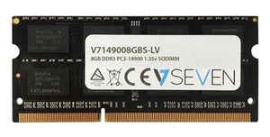 V7 8GB DDR3 PC3-14900 1866mhz SO DIMM Notebook Arbeitsspeicher V7149008GBS-LV - Afbeelding 1 van 1
