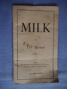 Milk - 151 Recipes. Marmite Soup, Sheep's Head etc - Picture 1 of 6