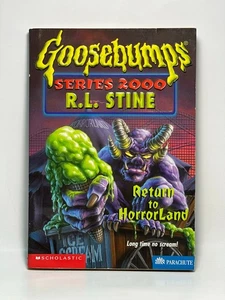 1st Print #13 Return to HorrorLand Goosebumps Series 2000 RL Stine Vintage Book - Picture 1 of 22