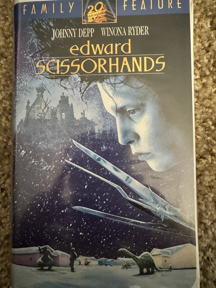 Edward Scissorhands (VHS Tape, 1990) Foto 1 de 2