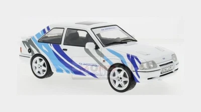 1:18 MCG  Ford England Escort Mk Iv Rs Turbo S2 1990 White Blue  MCG18547R - Immagine 1 di 2
