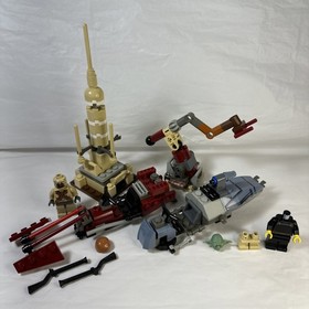 Vintage Lego Star Wars Episode 2 Lot 7113 Tusken Raider 7103 Jedi Duel INCOMPLET