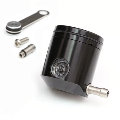 Depósito de líquido maestro de frenos negro para Kawasaki Ninja H2 SX 24 23 22 21 20 19 18 Foto 1 de 2
