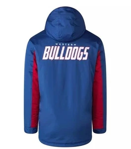 NEW Western Bulldogs Premium Stadium Jacket Size L Brand New With Tag Warm - Picture 1 of 6