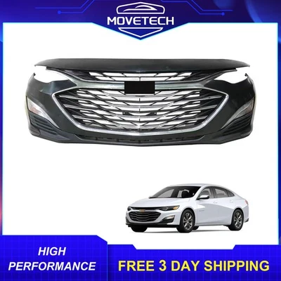 适用于 2019 - 2024 雪佛兰迈锐宝前保险杠盖套件带格栅和雾灯 — 第 1/4 张图片