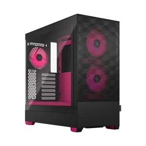 Fractal Design Pop Air RGB Magenta Core - Tempered Glass Clear Tint - Honeycomb - Afbeelding 1 van 10