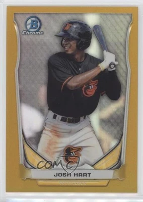 2014 Bowman Draft Top Prospects Chrome Gold Refractor /50 Josh Hart #CTP-57 - Image 1 of 2