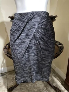 Lululemon Pencil Skirt Athletica & Go Where-To Ruched Size 4 Fitted Gray - Picture 1 of 6