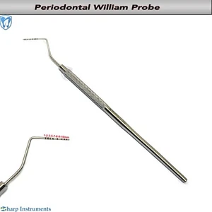William Probes Depth Measuring Diagnostic Instrument Perio Dental Instruments CE - Bild 1 von 1