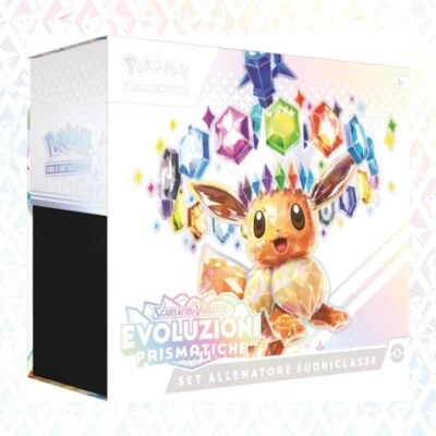 POKEMON EVOLUZIONI PRISMATICHE Set Allenatore Fuoriclasse ETB ITA Sigillato - Imagen 1 de 4