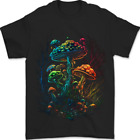 Magic Mushrooms Psychedelic Trippy LSD Mens T-Shirt 100% Cotton