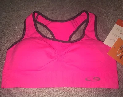 Sujetador deportivo Champion C9 para mujer copas extraíbles soporte medio talla XS negro NUEVO Foto 1 de 4