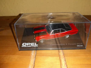 1:43 Opel Collection, Opel Commodore A Coupe GS/E rot-schwarz - Bild 1 von 3