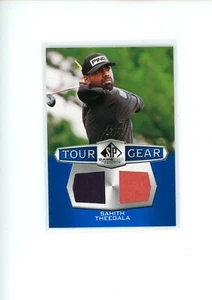 2024 UD SP Juego Usado Sahith Teegala #TG-ST Rookie Blue Tour Gear Relic 15/49 - Imagen 1 de 2