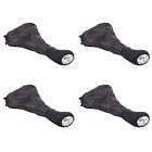 4X 5 Speed Leather Manual Car Gear  Knob Lever with Boot Cover for   21106