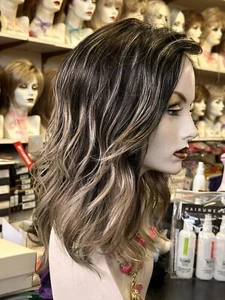 “OCEAN” by ESTETICA in Color Americano with Lace Front Reg. $288. ❤️ - Picture 1 of 14