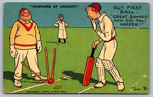 AK Humor der Grille, große Schlangen, Wie kam das 1911 Poststempel C1 - Bild 1 von 2