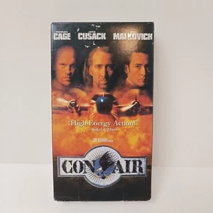 Con Air Vhs Nicholas Cage John Cusack John Malkovich **Buy 2 Get 1 Free** - Picture 1 of 4