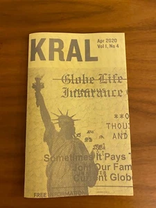 King Kral Zine Vol 1, No 4 (Power) DIY Photo Art Magazine Graphic Design Type - Bild 1 von 7