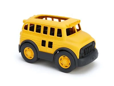 Eco-Friendly Green Toys School Bus Made from Recycled Plastic for Kids - Image 1 of 4
