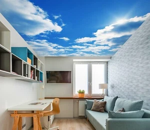 3D Blue Sky G4217 Ceiling WallPaper Murals Wall Print Decal Deco Erin 2023 - Picture 1 of 5