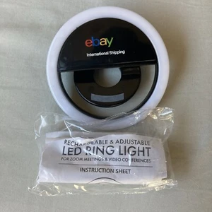 Mobile Phone Computer LED Selfie Ring Light USB Charge Camera Clip-on Model L60 - Picture 1 of 1