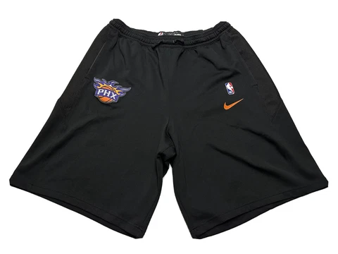 Men's Nike NBA Authentics Phoenix Suns Basketball Shorts 3XL-T Black AH8313-010 Cover