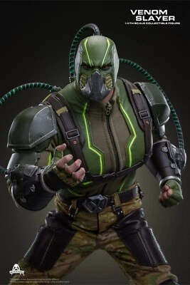 Figuras de arte 1/6 AF-028 Venom Slayer Armor Soldier Figura de acción Colección Foto 1 de 4