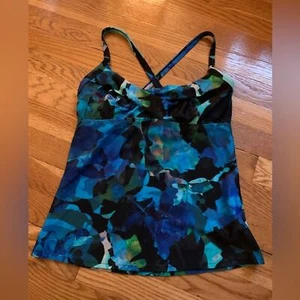 Athleta Swim Tank Top 34 B/C Tall - Picture 1 of 6